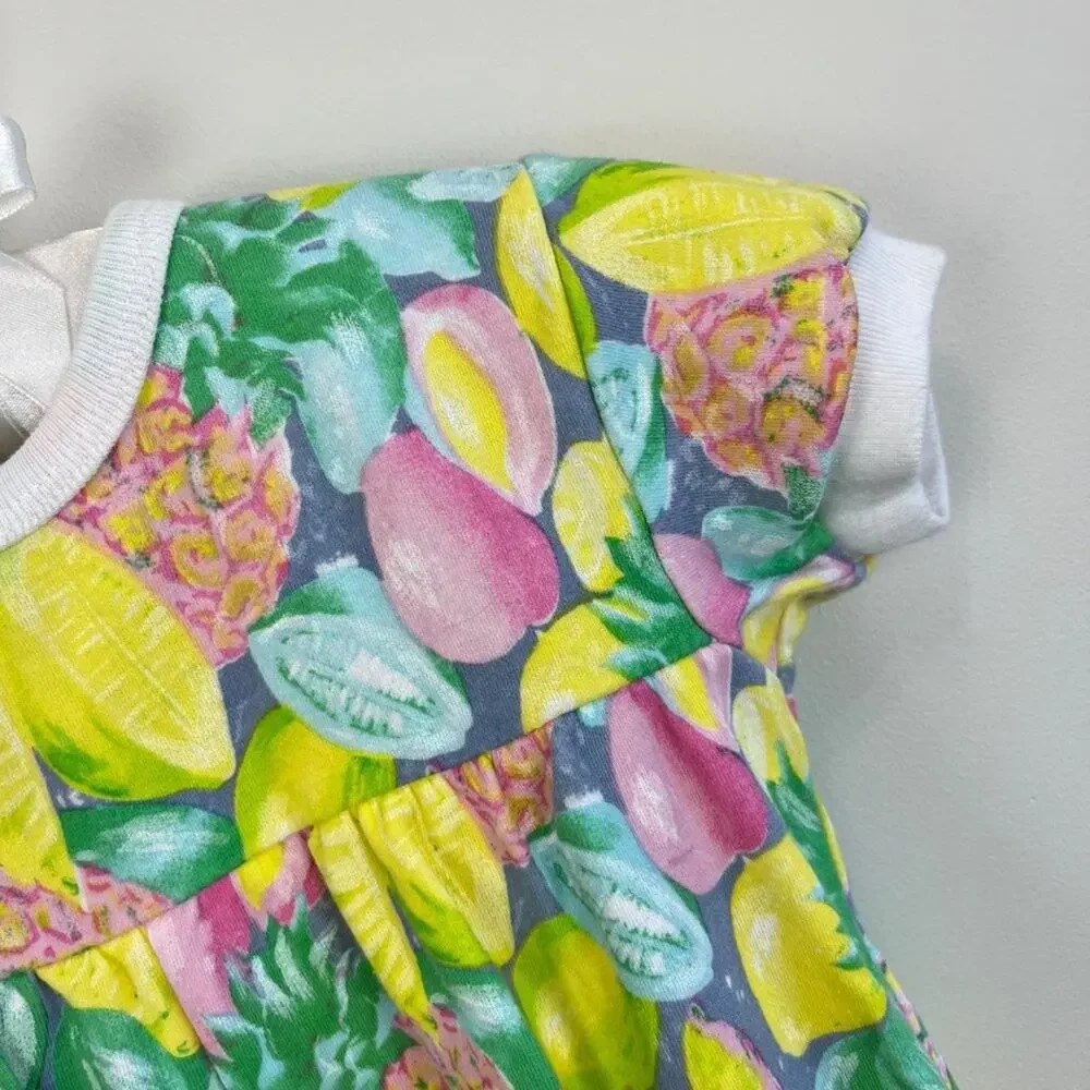 Vintage Yummy Kids Fruit Romper 24 Months